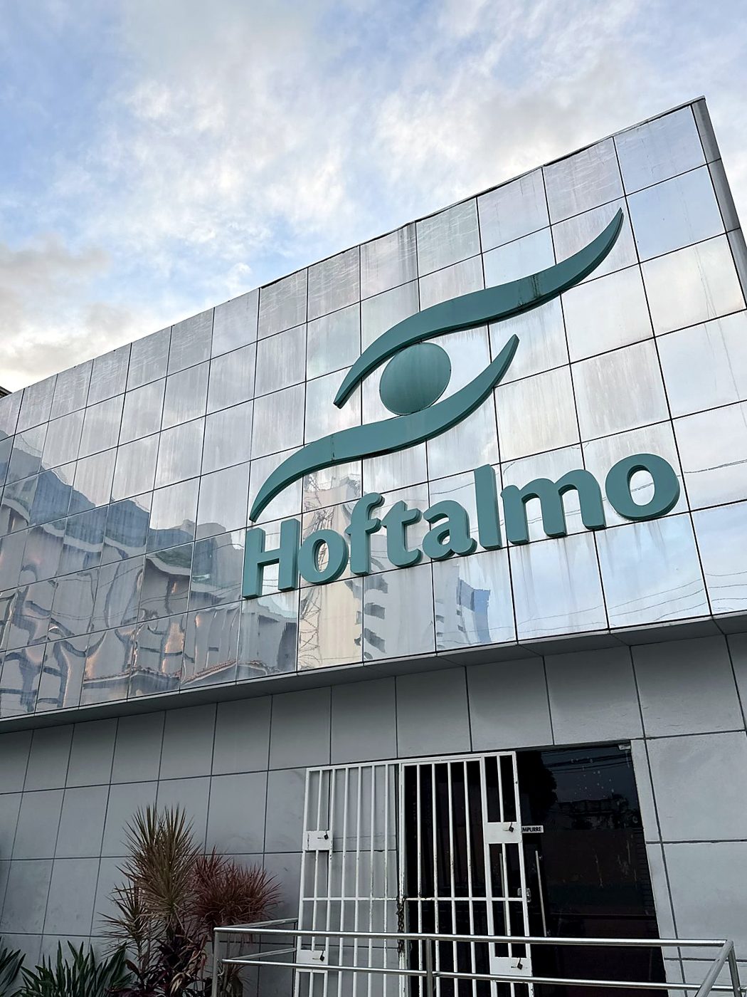 Fachada do prédio da Hoftalmo
